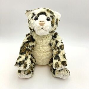 Build A Bear BAB WWF World Wildlife Fund Snow Leopard Plush 14"